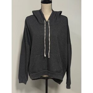 SWS Pullover Hoodie Sweatshirt Gray Size M